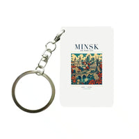 Thumbnail for MINSK - Poster - Key Chain - White