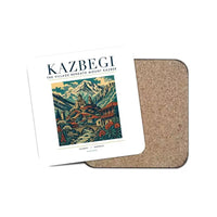 Thumbnail for KAZBEGI - Poster - Coaster - White