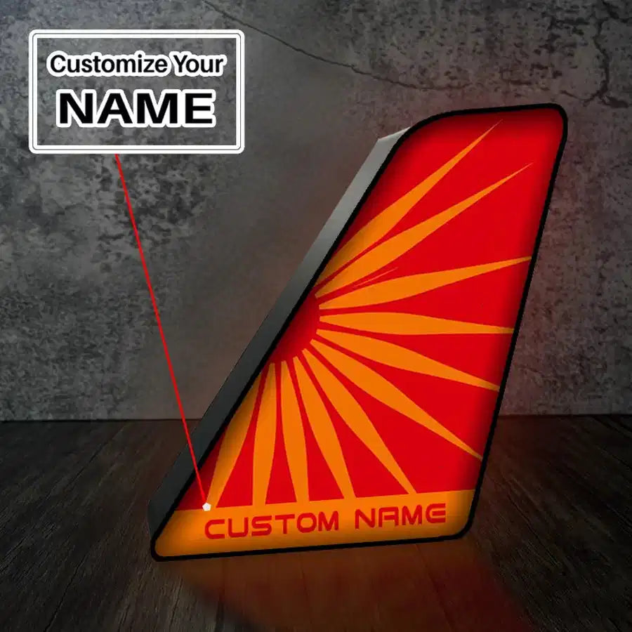 Customisable Air India 3D Lamp - view 2
