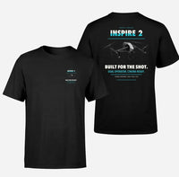 Thumbnail for DJI Inspire 2 design on black t shirt