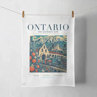 Thumbnail for ONTARIO - Poster - Towel - White