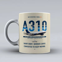 Thumbnail for A310-200P2F Mug design on beige airbus