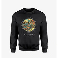 Thumbnail for GREENSBORO - Badge - Sweatshirt - Black