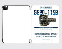 Thumbnail for GE90-115B design on white ipad tablet case