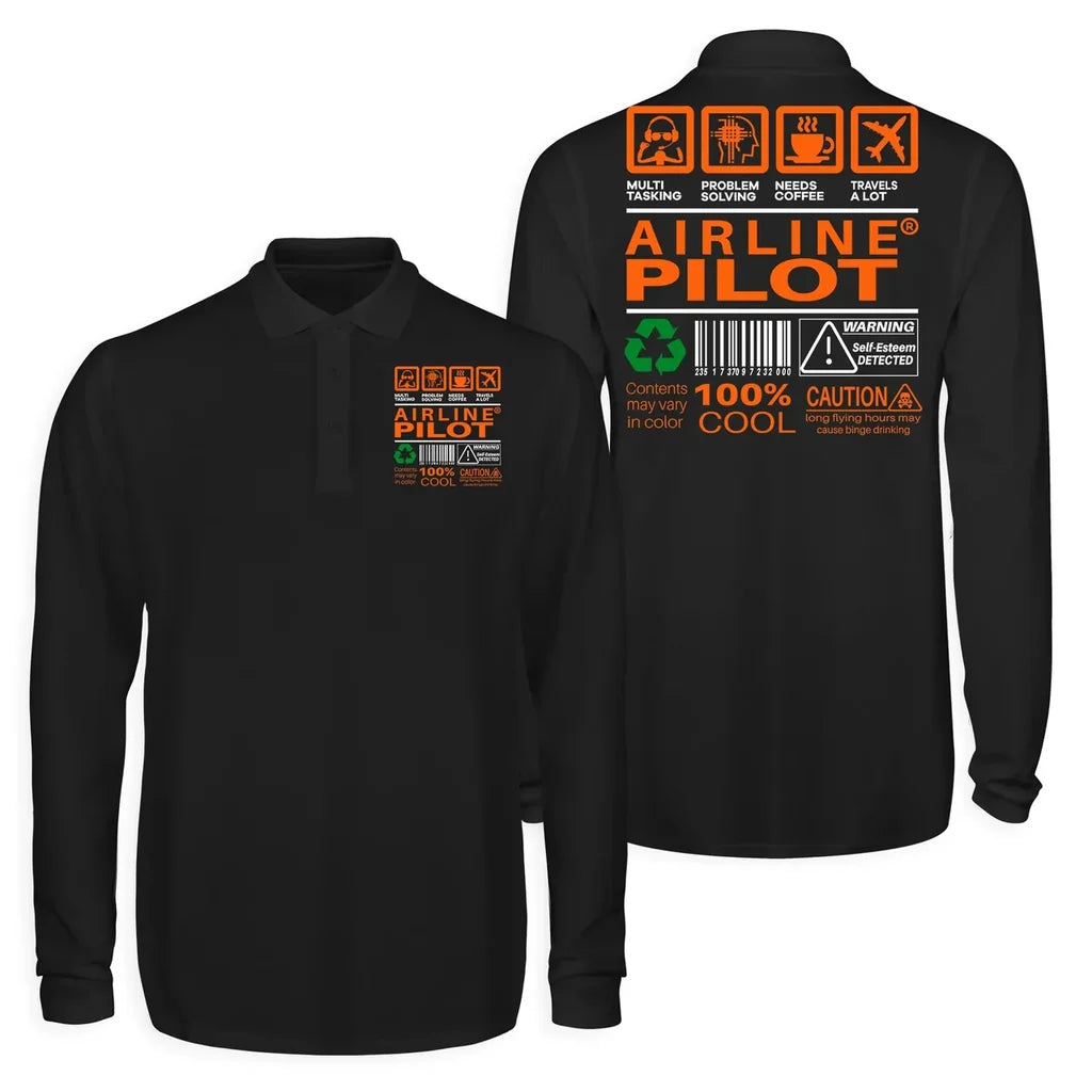 Customisable Airline Pilot Label T-Shirt - view 2