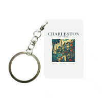Thumbnail for CHARLESTON - Poster - Key Chain - White