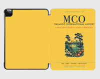 Thumbnail for Orlando International Airport (MCO) design on yellow ipad tablet case