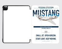 Thumbnail for Cessna Citation Mustang design on white ipad tablet case