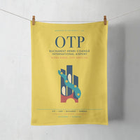Thumbnail for Bucharest Henri Coandă International Airport (OTP) design on yellow towel