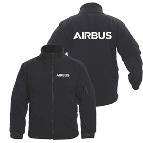 Airbus & Text Fleece Military Jackets (Customizable)
