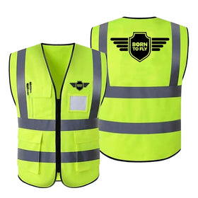 Born To Fly & Badge Reflective Vests