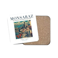 Thumbnail for MONSARAZ - Poster - Coaster - White