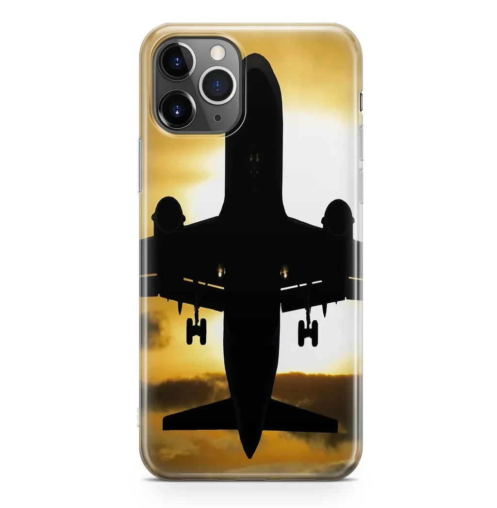 Departing Passanger Jet During iPhone Case - view 2