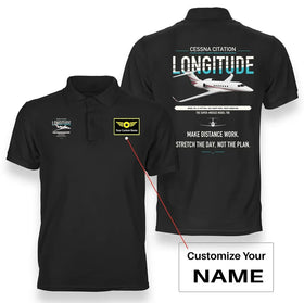 Cessna Citation Longitude Premium Polo T-Shirts