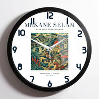 Thumbnail for MEKANE SELAM - Poster - Wall Clock Framed - White