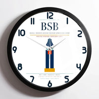Thumbnail for Brasilia - Presidente Juscelino Kubitschek International Airport BSB Wall-Clock Framed - White