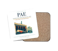Thumbnail for Snohomish County Airport (Paine Field) (PAE) design on white 1 piece coaster