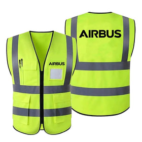 Airbus & Text Reflective Vests