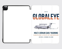 Thumbnail for Saab GlobalEye design on white ipad tablet case