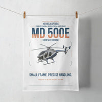 Thumbnail for MD Helicopters MD 500E design on white towel
