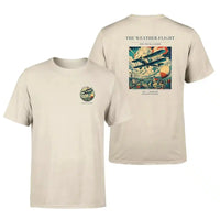 Thumbnail for VINTAGE G4045 - The Weather Flight - Double-Side T-Shirt design on beige double side t shirt