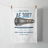 Thumbnail for AE 3007 design on white towel