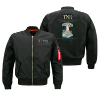 Thumbnail for Ivato International Airport (TNR) design on black bomber jacket