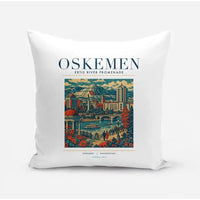 Thumbnail for OSKEMEN - Poster - Pillow - White