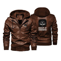 Thumbnail for Keep It Coordinated Leather Jacket - view 2