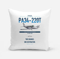 Thumbnail for Piper PA-34-220T Seneca V design on white pillow