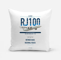 Thumbnail for Avro RJ100 design on white pillow
