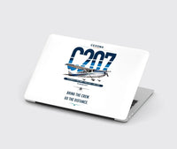 Thumbnail for Cessna T207A Stationair 8 design on white MacBook case