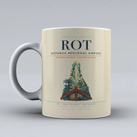 Thumbnail for Regional Airport ROT Mug design on beige rotorua