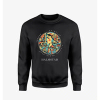 Thumbnail for HALMSTAD - Badge - Sweatshirt - Black