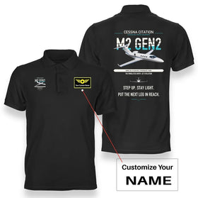 Cessna Citation M2 Gen2 Premium Polo T-Shirts