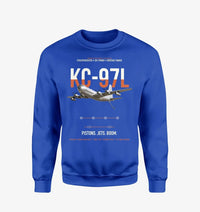 Thumbnail for KC-97L STRATOFREIGHTER design on blue sweatshirt