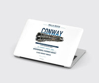 Thumbnail for CONWAY design on white MacBook case