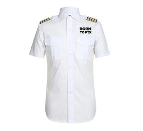 Born To Fix Airplanes Pilot Shirts