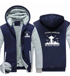 Air Traffic Controllers - We Rule The Sky Zipped Sweatshirts