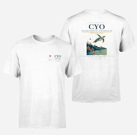 Double-Side Printing — Vilo Acuña Airport (CYO) Double-Side T-Shirt