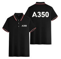 Thumbnail for Customisable Airbus A350 Polo Shirt - view 2