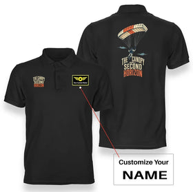 The Canopy Opens A Second Horizon Premium Polo T-Shirts