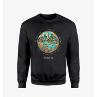 Thumbnail for PERTH - Badge - Sweatshirt - Black