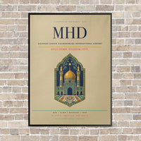 Thumbnail for Mashhad Shahid Hasheminejad International Airport MHD - Canvas Framed - Beige