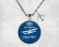 Thumbnail for Life is a journey Enjoy Necklace - view 2