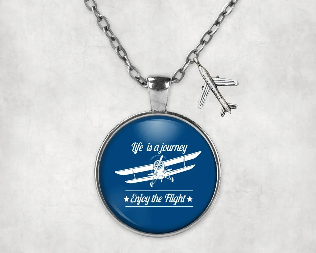 Life is a journey Enjoy Necklace - view 2