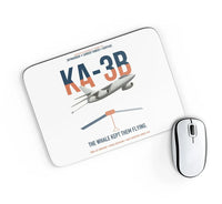 Thumbnail for KA-3B Skywarrior design on white rectangle mouse pad