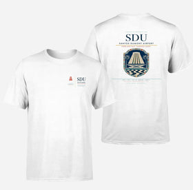 Double-Side Printing — Santos Dumont Airport (SDU) Double-Side T-Shirt
