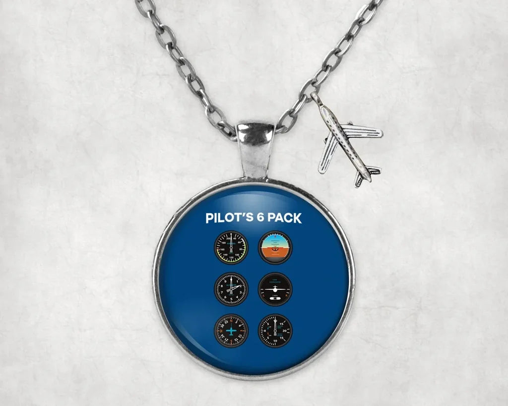 Pilot's 6 Necklace - view 2