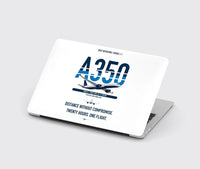 Thumbnail for Airbus A350-900ULR design on white MacBook case
